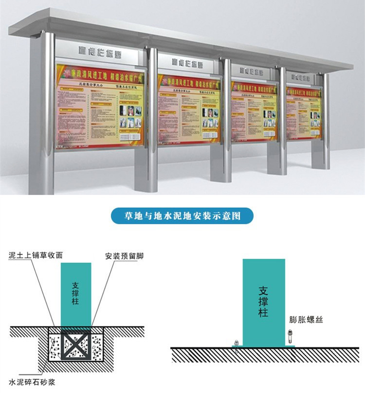 設閱報欄