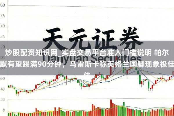 炒股配资知识网_实盘交易平台准入门槛说明 帕尔默有望踢满90分钟，马雷斯卡称英格兰国脚现象极佳